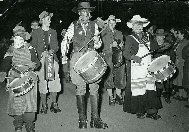 Un cortège à Meirigen en 1947.