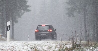 Météo : Les images de l'« orage de neige » qui a surpris les automobilistes dans l’Est de la France