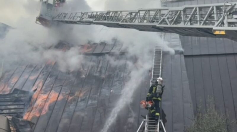 Montpellier : Incendie spectaculaire d’une église près du centre-ville