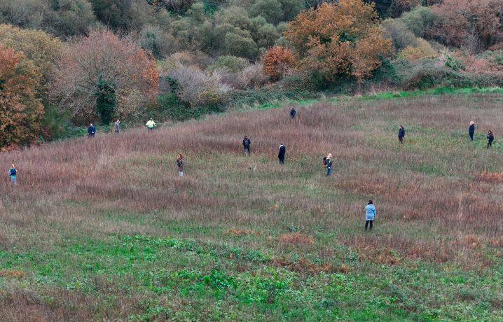 Plusieurs battues encadrées par les gendarmes avaient été organisées à Pabu et à Guingamp pour tenter de retrouver Morgane Rivoal, adolescente de 13 ans portée disparue depuis le 25 novembre.