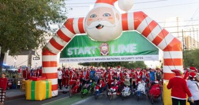 Noël à Vegas : Great Santa Run ou la marée de Père Noël