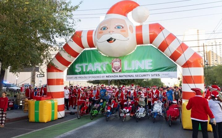 Noël à Vegas : Great Santa Run ou la marée de Père Noël