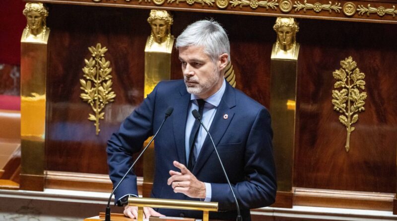 Nouveau gouvernement : Laurent Wauquiez refuse la proposition de François Bayrou, mais veut une présence LR