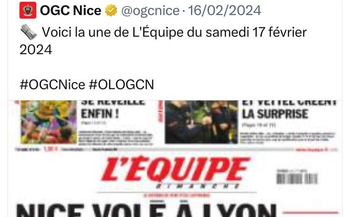 OL - OGC Nice : « M. Dechepy avait un maillot blanc »… Le Gym s’estime (encore) victime d’un « pur scandale » à Lyon