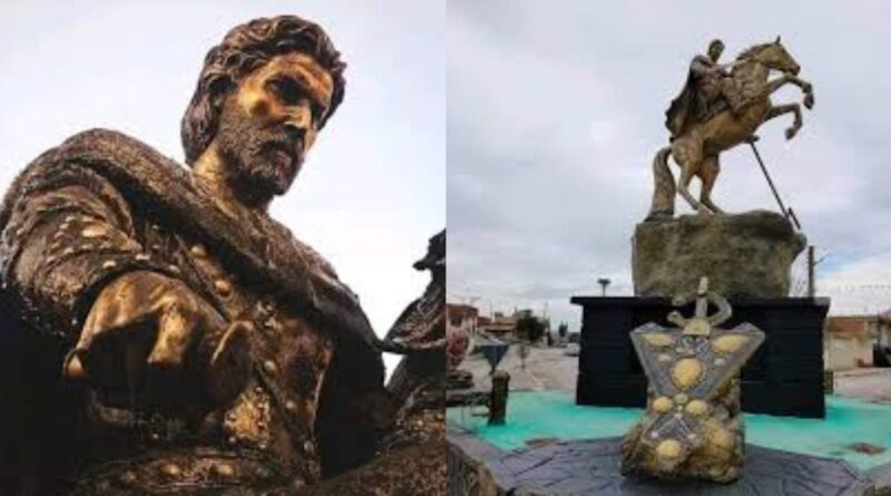 Polémique : la statue du roi bérbére « Koceila » retirée après son installation à Khenchela