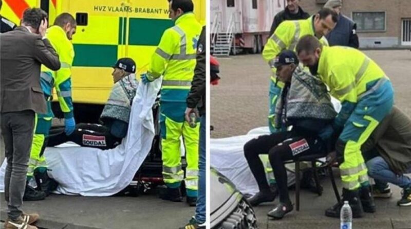 Remco Evenepoel percute une voiture à l’entraînement et est transporté à l’hôpital