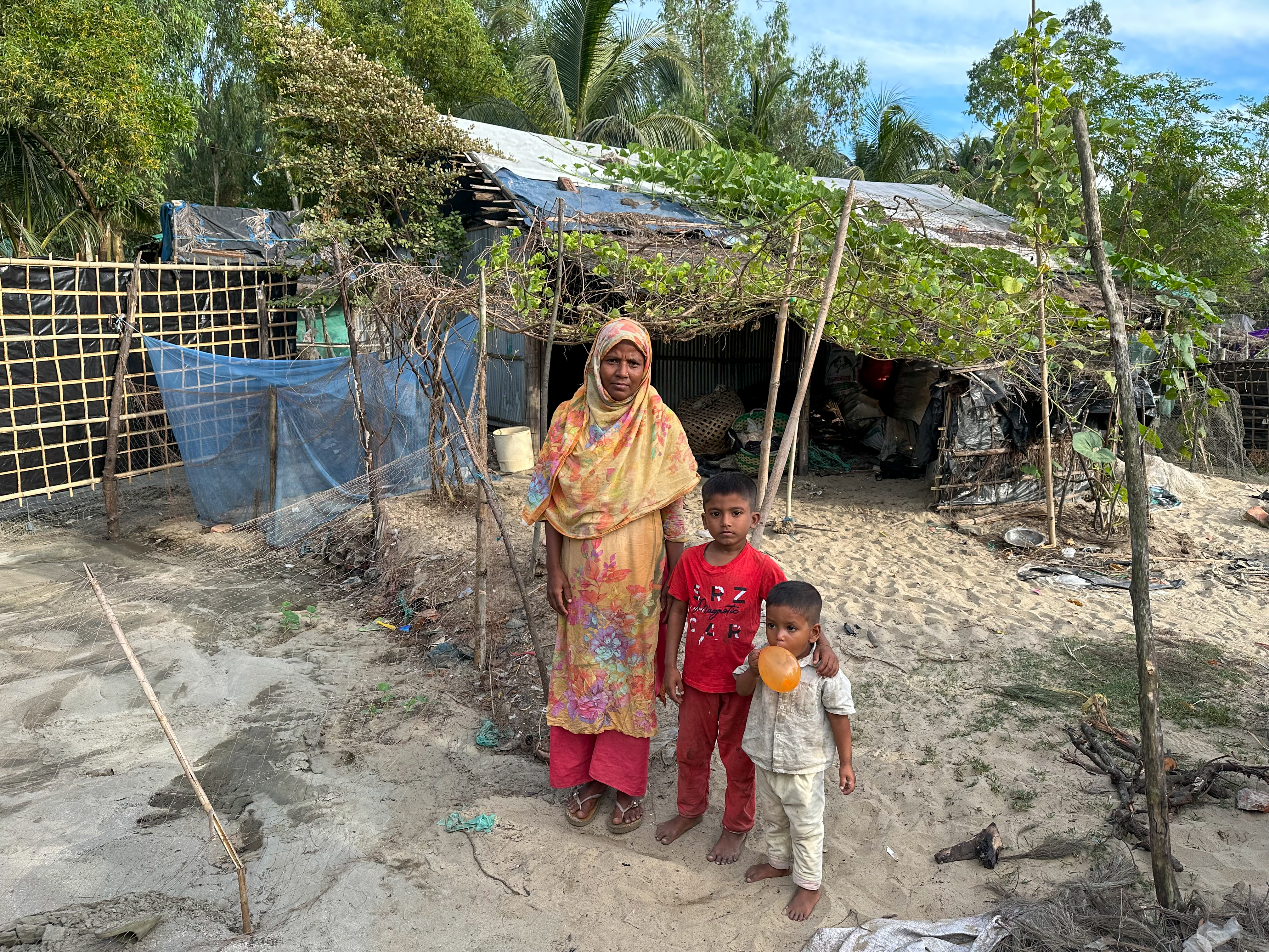 Jannatul Firdas et sa famille sont des réfugiés climatiques dans leur propre pays.