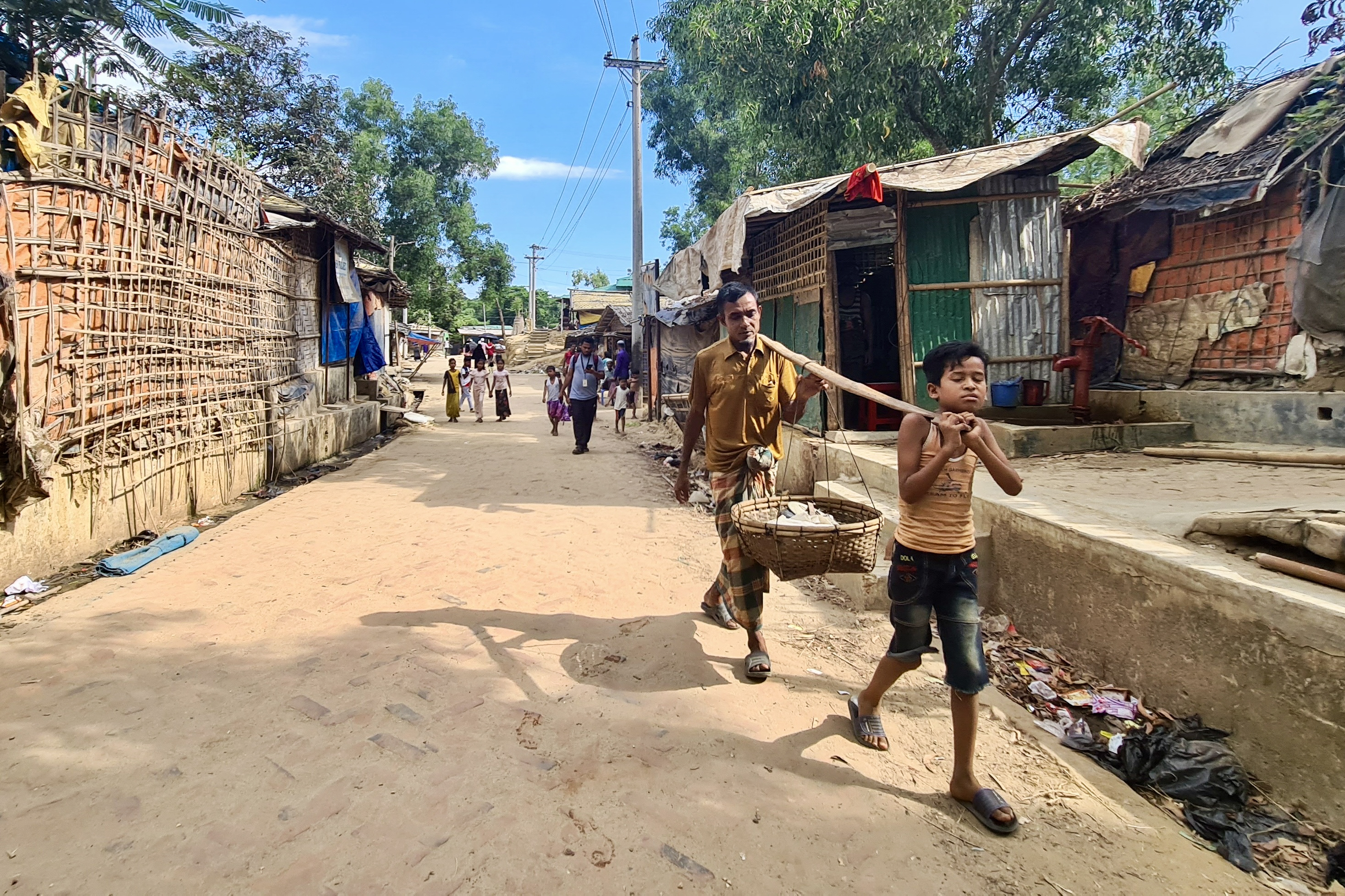 La moitié des réfugiés Rohingyas au Myanmar sont mineurs.