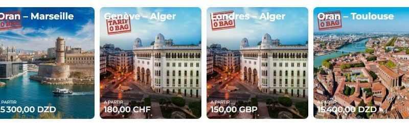 Voyagez léger et économique vers la France : Air Algérie affiche ses billets à petits prix