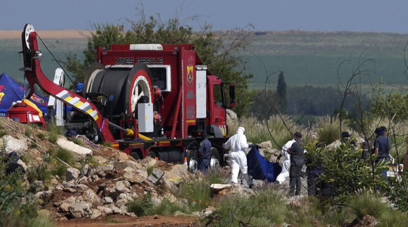 Afrique du Sud : Des dizaines de corps de clandestins retrouvés au fond d’une mine abandonnée