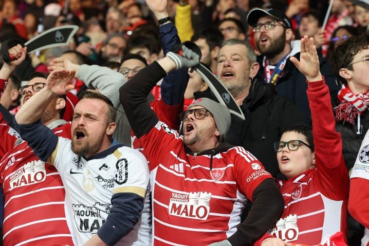 Les supporters brestois ont de quoi être fier de leur équipe.