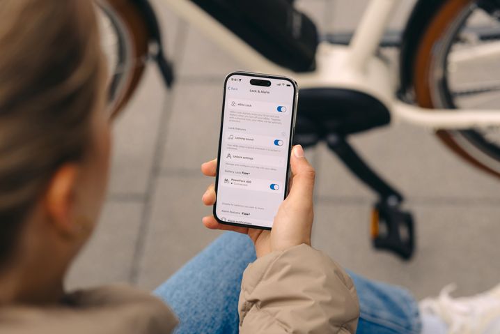 La fonction Battery Lock est activable depuis l'application eBike Flow de Bosch.