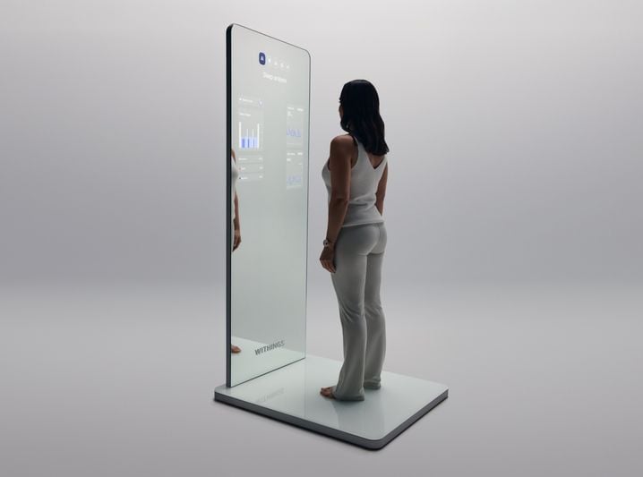 Le miroir Omnia de Withings pourrait également proposer des rendezz-vous médicaux en téléconsultation.