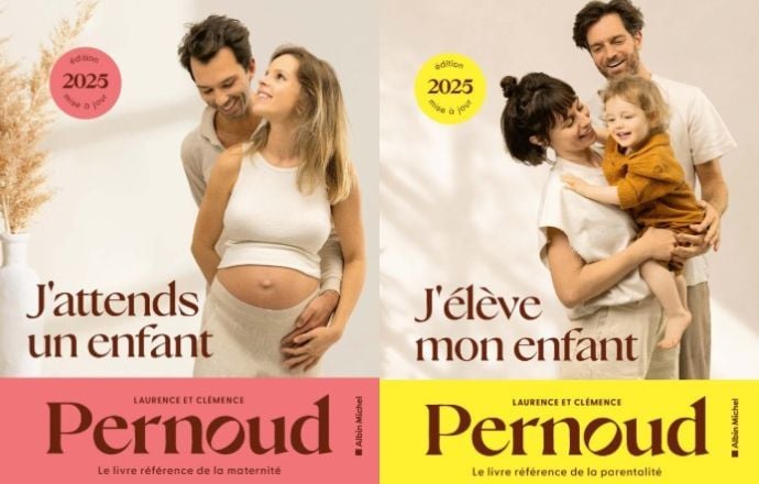 Les nouvelles éditions de « J'attends un enfant » et « J'élève mon enfant » (Albin Michel).