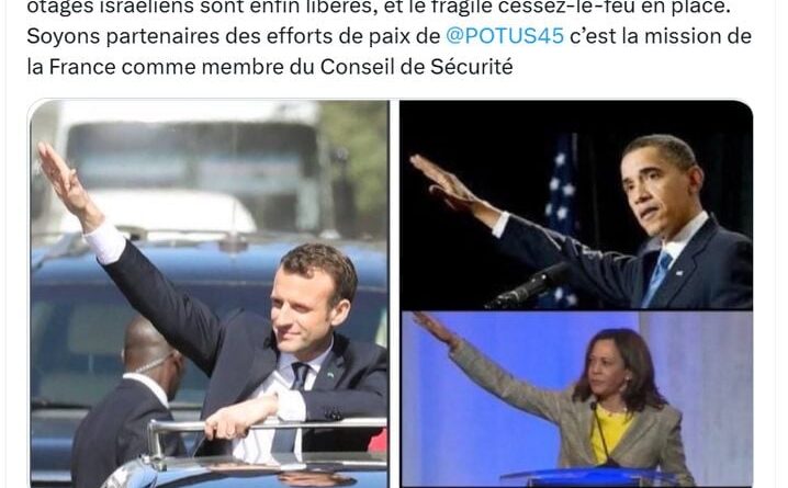 Elon Musk : Emmanuel Macron, Kamala Harris et Barack Obama tendant le bras ? Pourquoi ces photos sont trompeuses