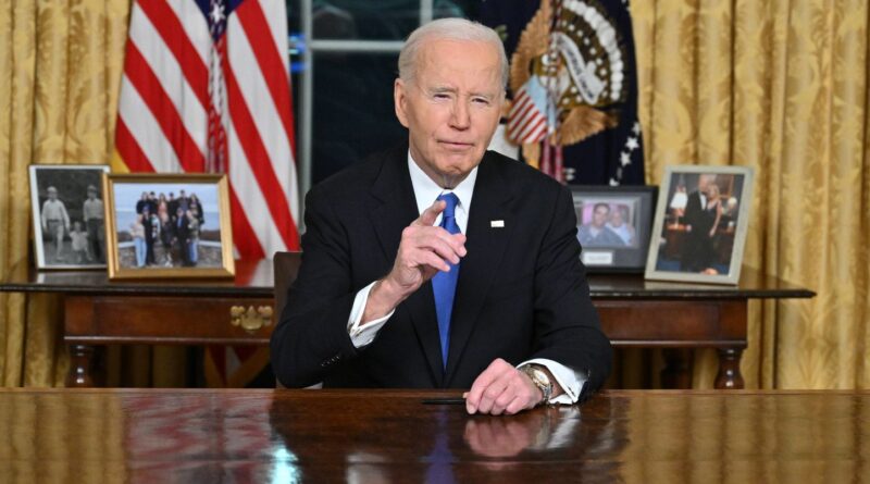 Etats-Unis : « Désinformation », « oligarchie »… Joe Biden fait des adieux bien sombres