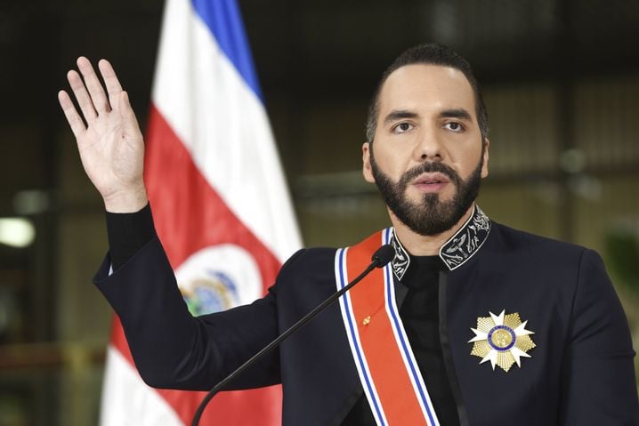 Le présidient salvadorien, Nayib Bukele (ici au Costa Rica en novembre dernier) n'a pas encore confirmé sa venue.