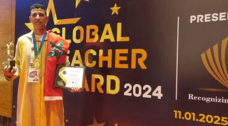 Inde: un enseignant marocain distingué aux Global Teacher Awards