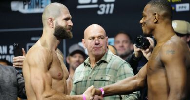 Jiří Procházka - Jamahal Hill : Sur quelle chaîne et à quelle heure voir le combat d’UFC 311 ?