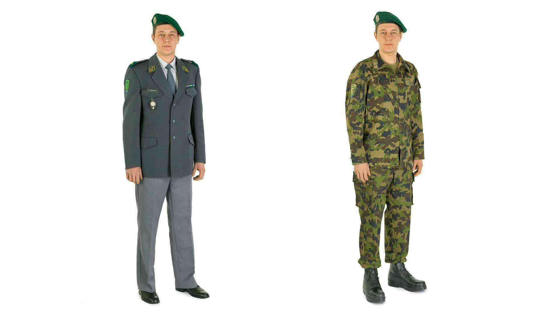 Tenue de sortie et de travail de l'armée suisse