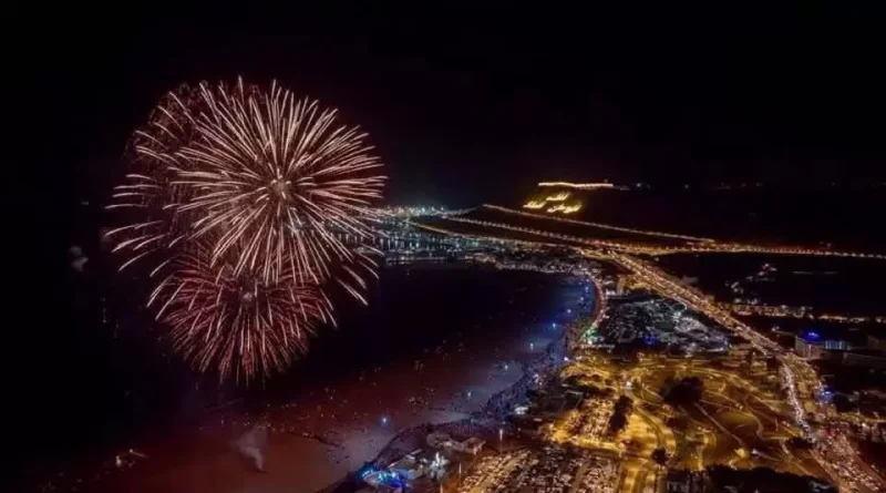 Nouvel An amazigh 2975: spectacle inédit de feux d’artifices à Agadir (vidéo)