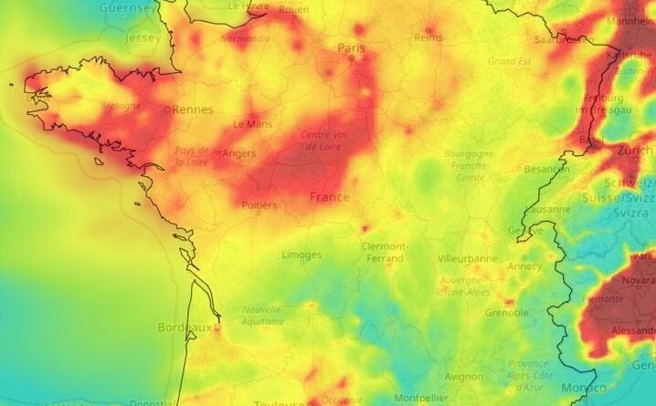 Particules fines : « Ça gratte la gorge »… La qualité de l’air mauvaise à très mauvaise sur une moitié de la France