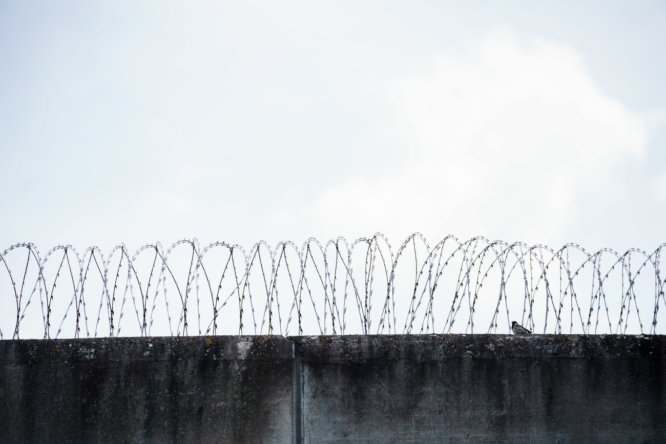 mur de la prison