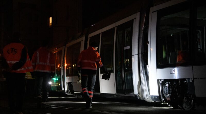 Strasbourg : L’une des rames du tramway accidenté évacuée vendredi dans la nuit