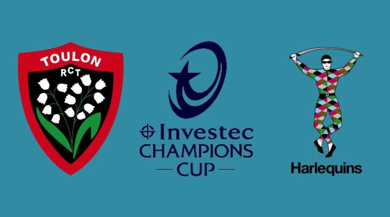 Toulon - Harlequins : À quelle heure et sur quelle chaîne regarder le match ce dimanche ?