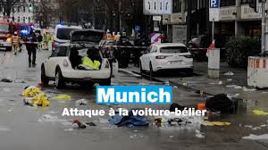 Allemagnne : une attaque à la voiture-bélier à Munich fait 28 blessés