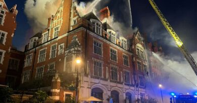 Angleterre : Une centaine de personnes évacuées à Londres après un incendie dans un hôtel de luxe