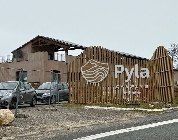 Le Pyla Camping, l'un des cinq campings situés au pied de la Dune du Pilat.