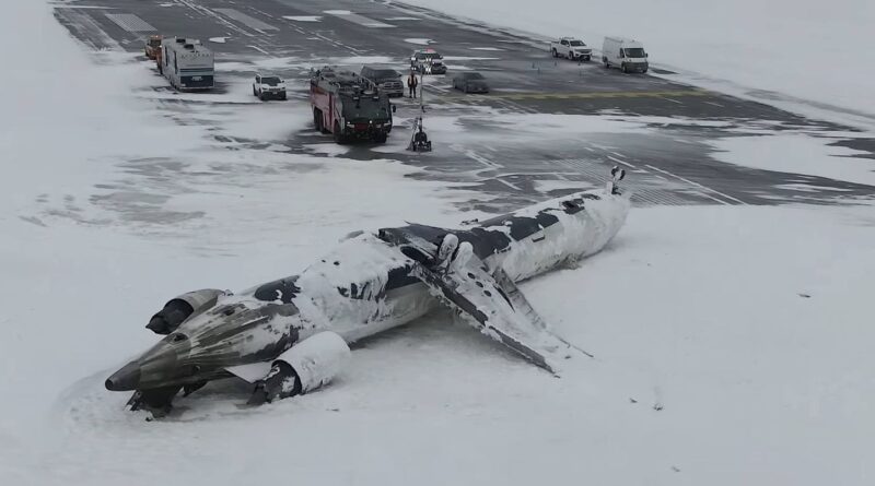 Canada : Après le crash de son avion à Toronto, la compagnie Delta propose 30.000 dollars aux passagers