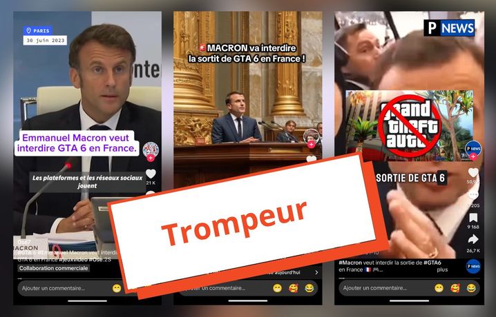 Sur les réseaux sociaux, de nombreuses vidéos allimentent la rumeur d'une interdiction de GTA IV en France.