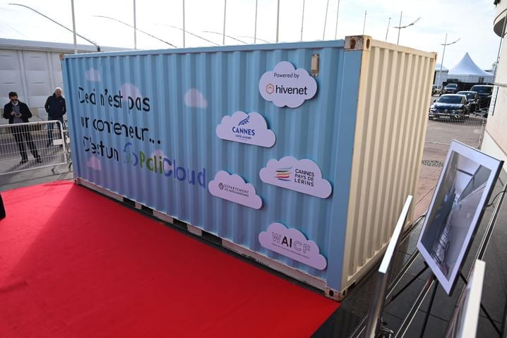 Le premier PoliCloud, installé à Cannes.