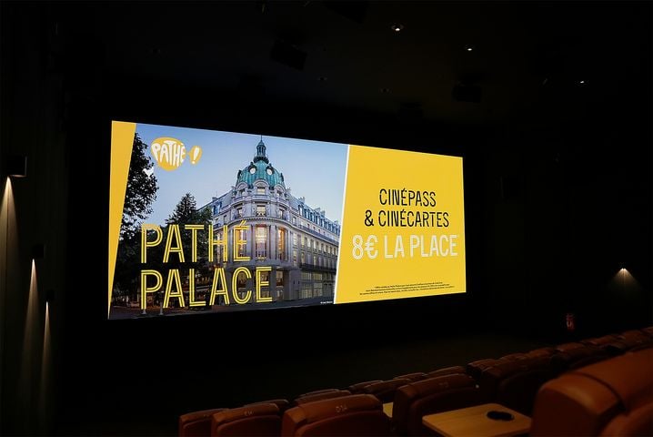 L'une des six salles Onyx LED du Pathé Palace, à Paris.