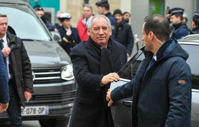 Francois Bayrou Funerailles de Catherine Laborde a lâeglise Saint Roch. Paris, FRANCE - 06/02/2025//PECQUENARDCYRIL_14140034/Credit : CYRIL PECQUENARD/SIPA/250206143