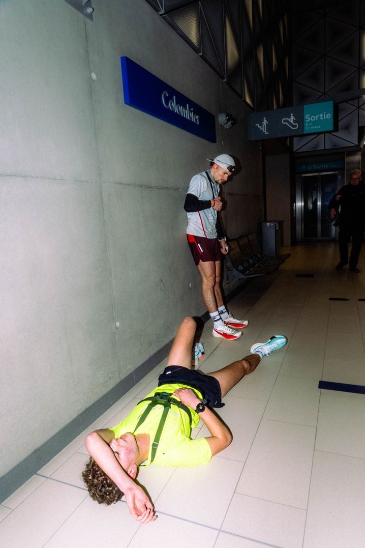 Gabriel et Maël n'ont pas réussi à courir plus vite que la ligne B du métro de Rennes. Il ne leur a manqué que quelques secondes.