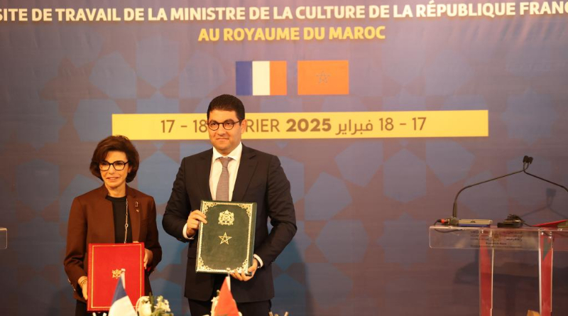 Le Maroc et la France signent plusieurs accords de coopération culturelle