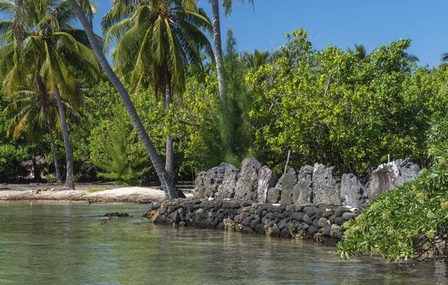 Taputapuatea, commune de la Polynésie française de l’île de Raiatea, a intégré le patrimoine mondial culturel de l’Unesco, en 2017.