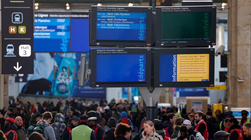 Bombe à la Gare du Nord : Le trafic reprend normalement après une opération de déminage