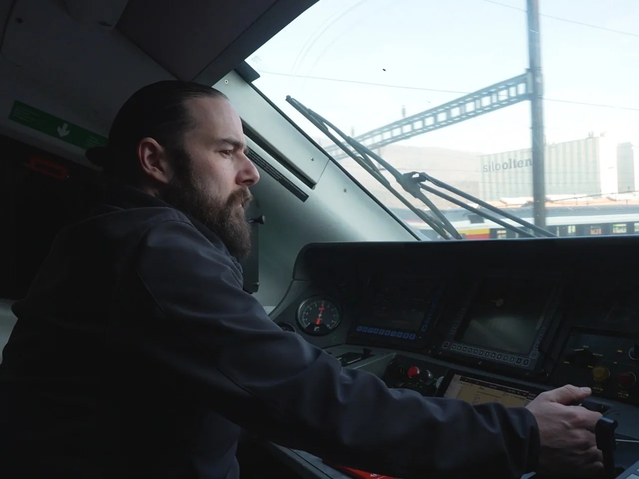 Stefan Traub aspirait depuis longtemps à un changement. Puis le confinrment est arrivé - et avec lui la décision de devenir conducteur de train.