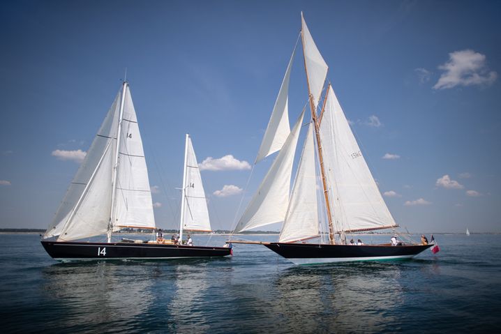 Les voiliers Pen Duick imaginés par le navigateur Eric Tabarly ont été des pionniers de la course au large.