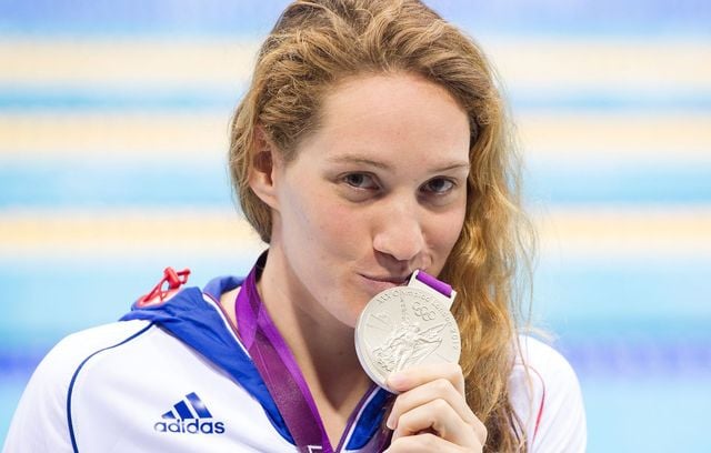 La nageuse et médaillée olympique Camille Muffat, 25 ans.