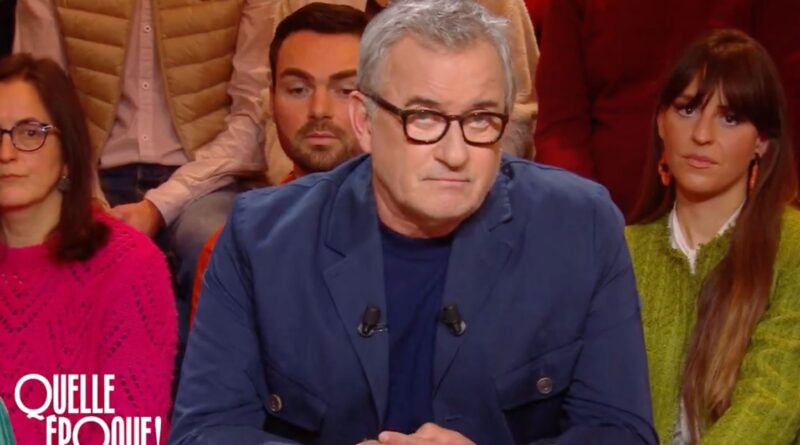 Très ému, Christophe Dechavanne explique pourquoi il quitte « Quelle époque ! »