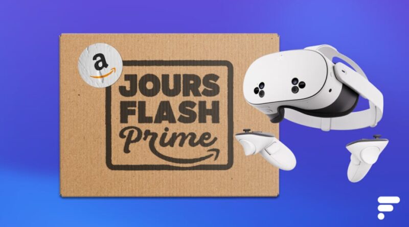 Amazon baisse le prix du casque VR Meta Quest 3S 256 Go pour Prime Day.
