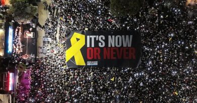 Guerre au Proche-Orient : recueillement à Tel-Aviv pour le 7 octobre