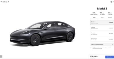 Tesla présente la Model 3 Standard, la moins chère jamais produite.