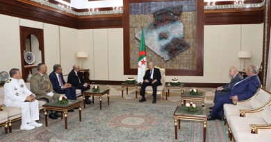 Tunisie–Algérie : accord pour renforcer la coopération militaire.