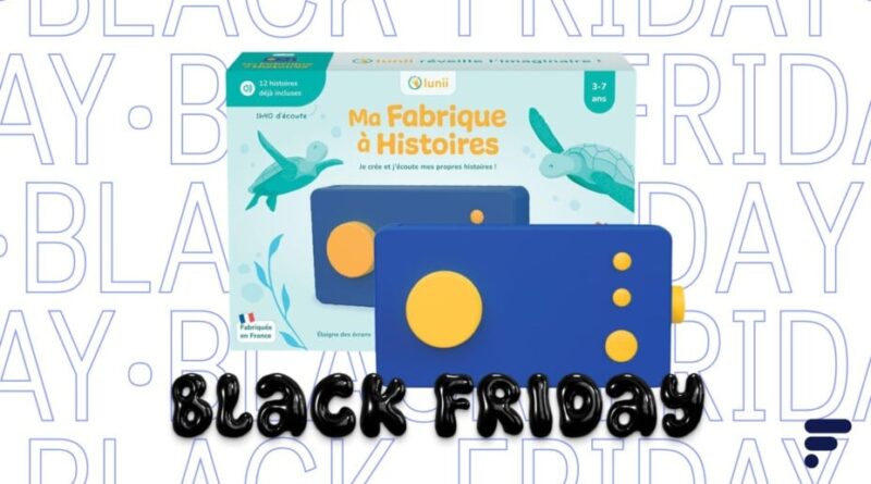 Amazon brade Ma Fabrique à Histoires, cadeau sans écran n°1 des enfants pour le Black Friday.